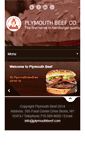 Mobile Screenshot of plymouthbeef.com